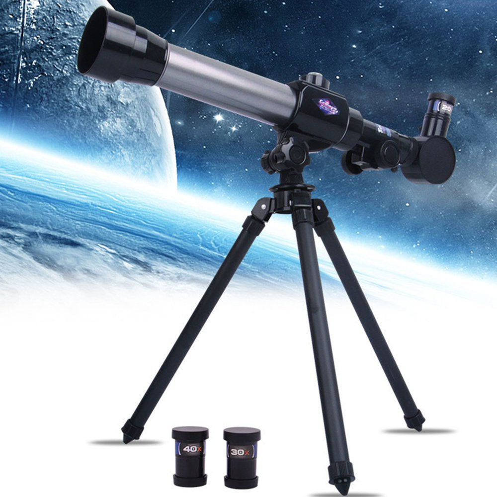 HOT Sale!Telescopes for Kids and Beginners,Telescopes for Astronomy Clearance,40X HD Educational Astronomy Science Refractor Monocular Space Telescope with Tripod,Gifts for Friens and Family