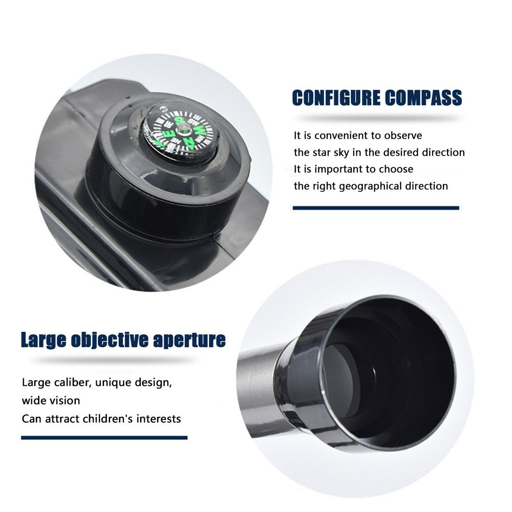 HOT Sale!Telescopes for Kids and Beginners,Telescopes for Astronomy Clearance,40X HD Educational Astronomy Science Refractor Monocular Space Telescope with Tripod,Gifts for Friens and Family