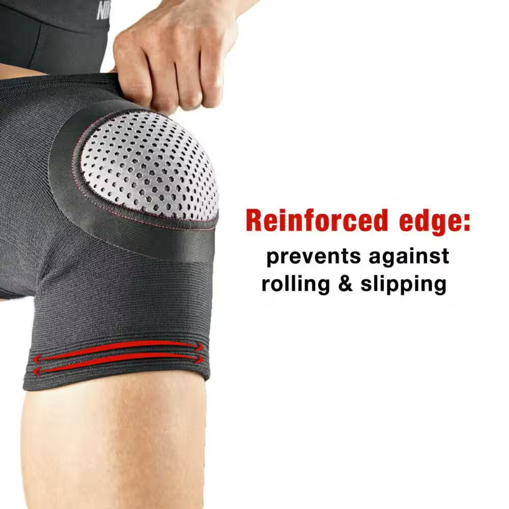 Large/Extra Large Knee Support Black Elasto-Preene