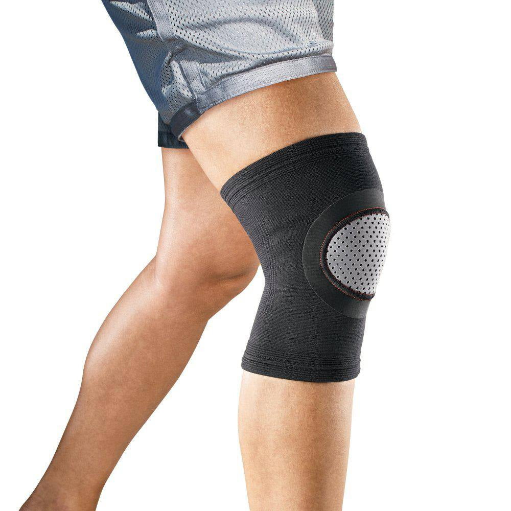 Large/Extra Large Knee Support Black Elasto-Preene